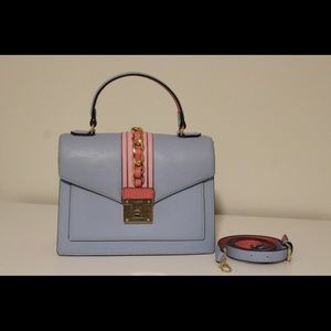 Aldo Satchel Crossbody Purse - Blue